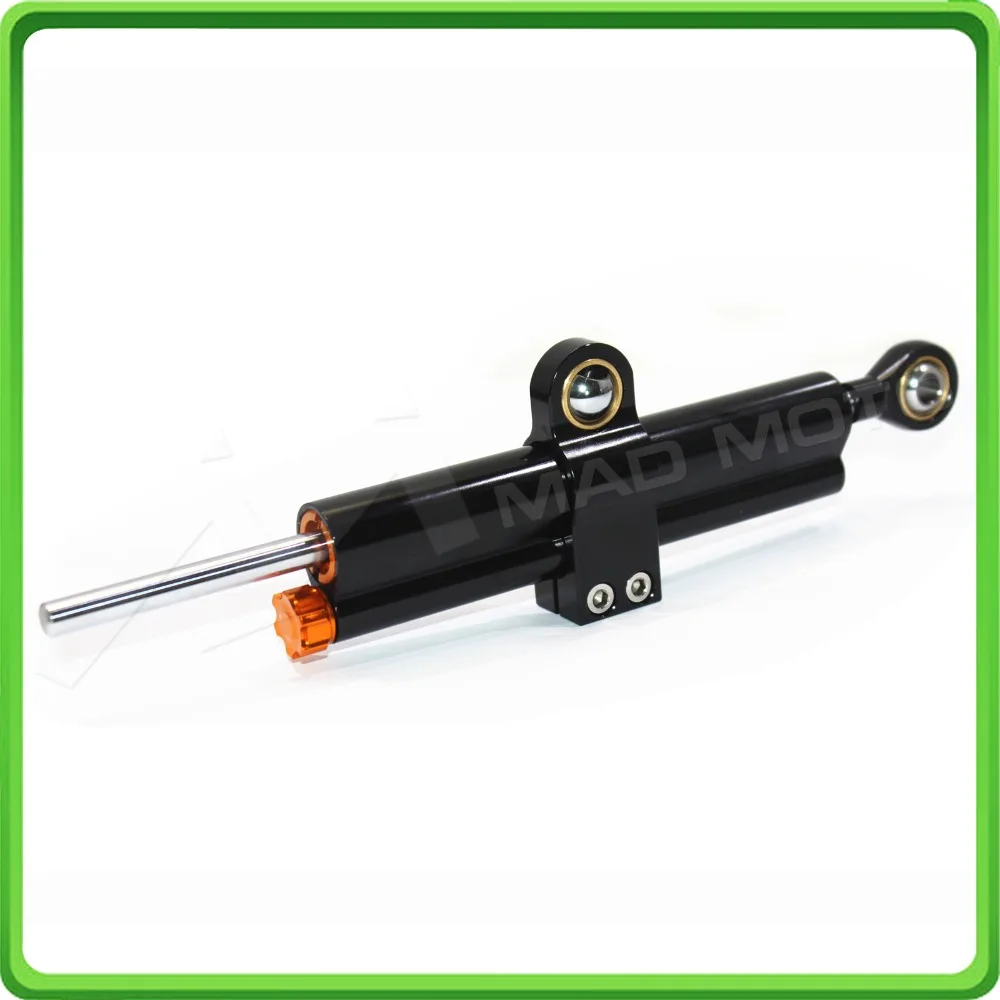 

For Kawasaki Ninja ZX-6R ZX6R 636cc 2013 2014 2015 2016 2017 Steering Damper Stabilizer Kit Black color