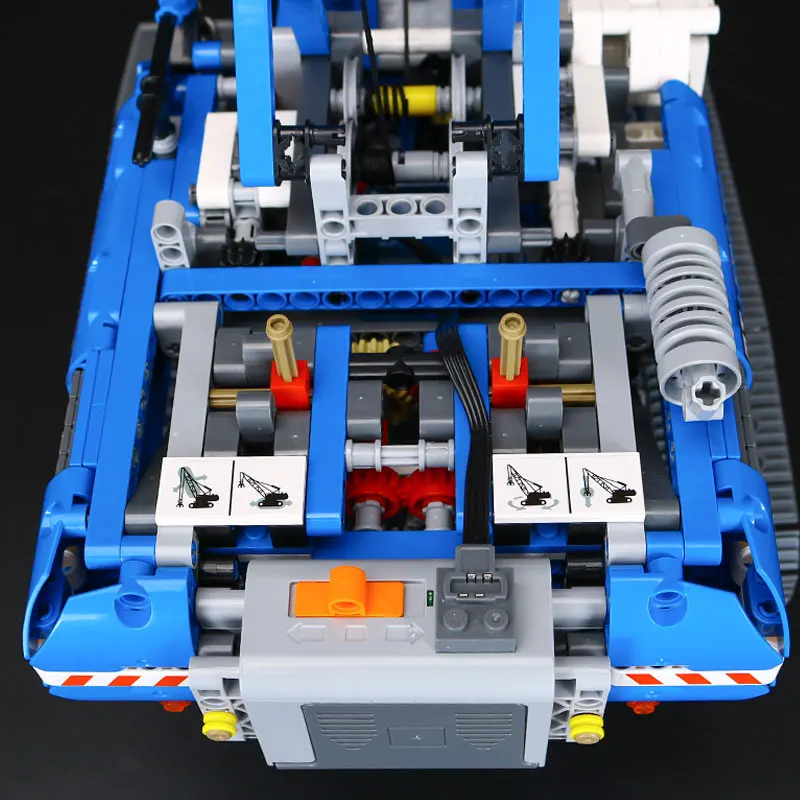 New MOC 1401Pcs Genuine Technic Mechanical The Crawling Crane Set Building Blocks Bricks Educational Lepins Chritsmas Toys | Игрушки и