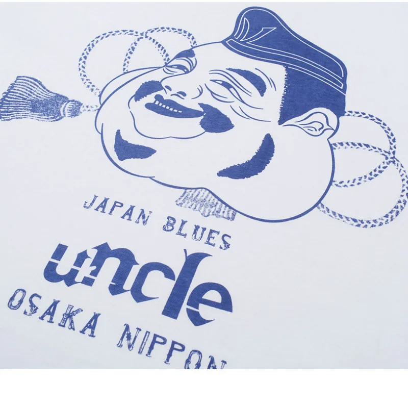 Мужская футболка с короткими рукавами и принтом Asaka Nippon Япония повседневные топы