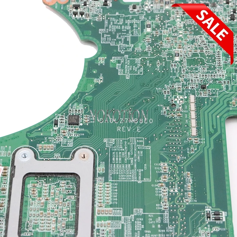 Материнская плата NOKOTION для ноутбука lenovo ideapad U310 I3 2367M CPU DDR3 11S90000204 DA0LZ7MB8E0