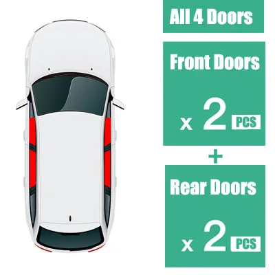 4 Door Visor Боковые окна магнитный солнцезащитный козырек УФ-защита Ray блокирующая сетка козырек подходит для Renault Kadjar - Цвет: 4 Door Visor