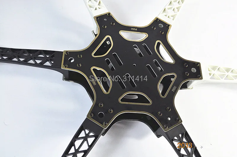 1 комплект 550 F550 PCB углеродное волокно гекса-ротор воздушный Каркас Комплект FlameWheel