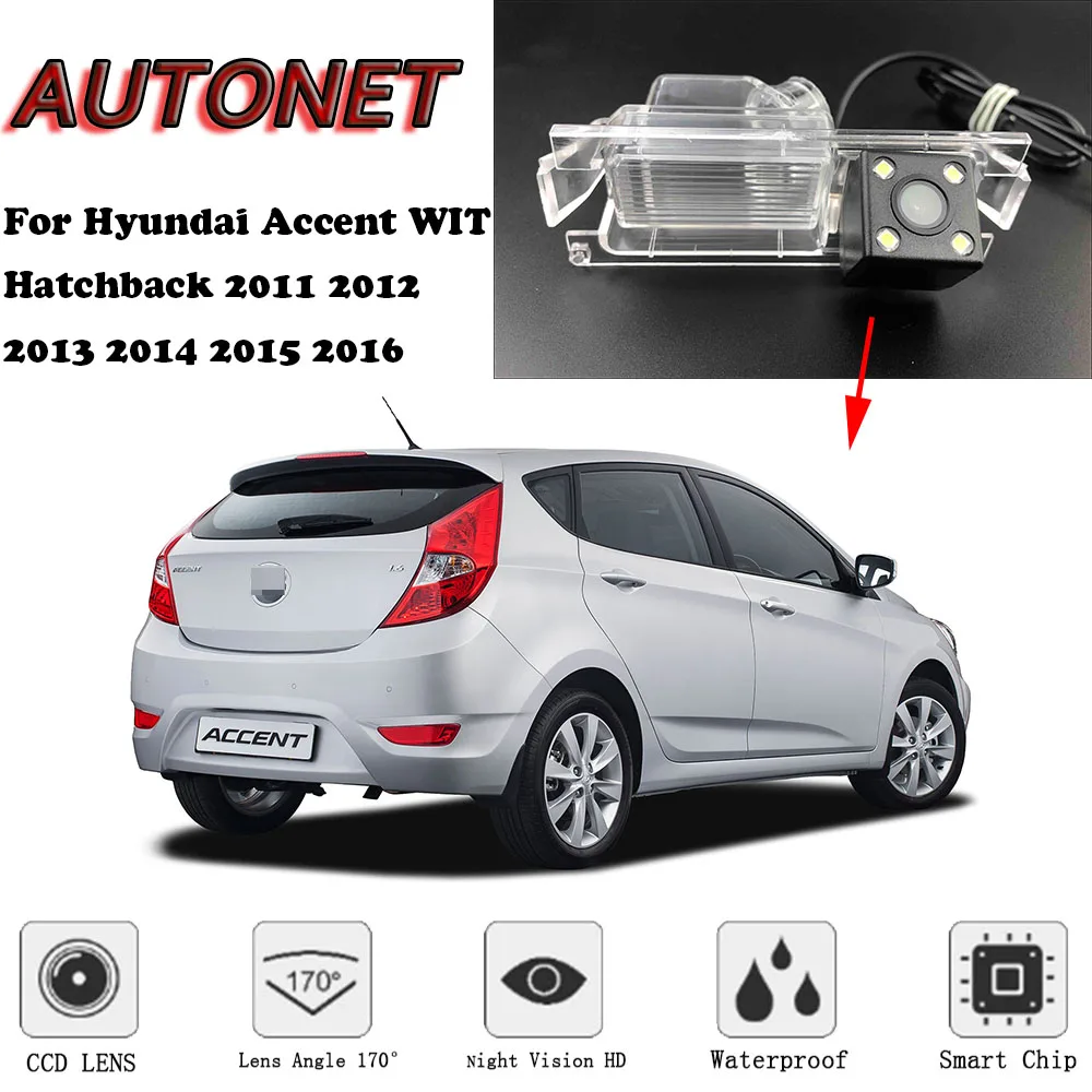 Камера заднего вида для Hyundai Accent WIT Hatchback 2011 2012 2013 2014 2016|Камеры авто| |