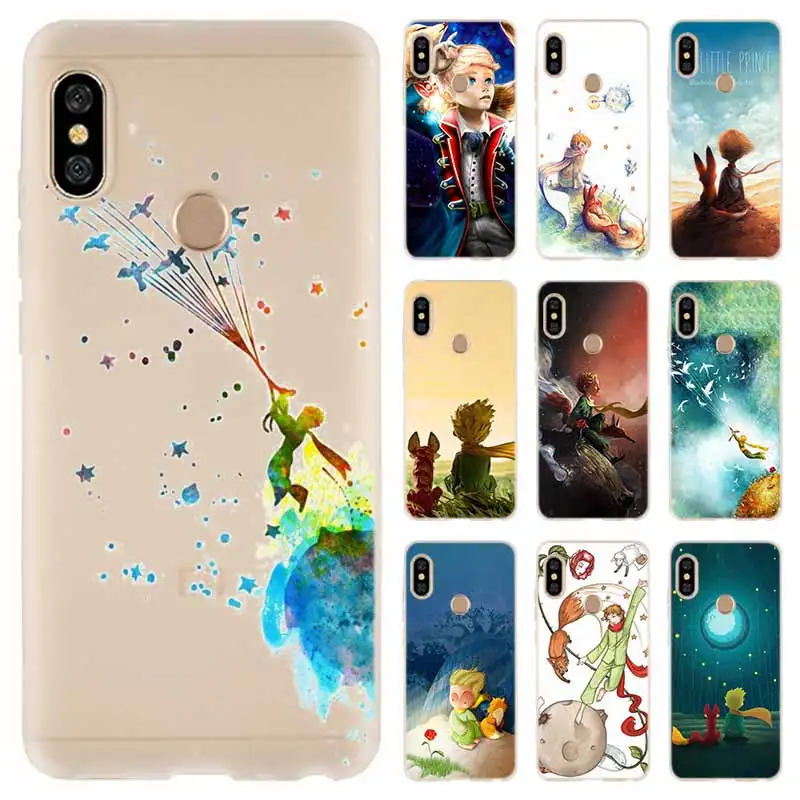 Мягкий чехол The little prince Rose fox для Xiaomi Redmi 9A 8A 7A Note 10 9 8 7 Pro Max 10S 9S 8T роскошный