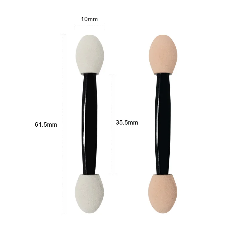 2PCS sponge stick Saviland мини блестка DIY круглый стикер инструменты для дизайна ногтей блестящие Смешанные Круглые ультратонкие блестки украшение праймер верхнее Базовое покрытие - Цвет: 2PCS sponge stick