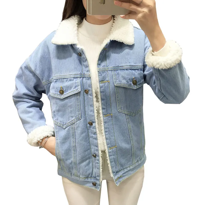 Осенне зимняя куртка пальто женская мода 2019 мех ягненка плюс размер парка