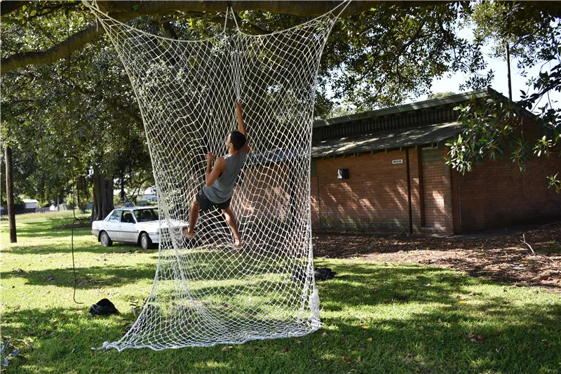 Устойчивая к коррозии износостойкая сетка для скалолазания на открытом воздухе