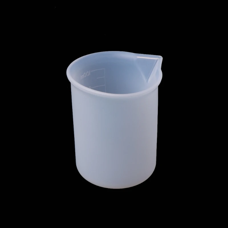 100ml Measuring Cup Silicone Resin Glue Tools Jewelry Making Handmade Craft DIY Mold 5.5x7cm | Украшения и аксессуары
