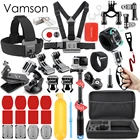 Набор аксессуаров Vamson для экшн-камеры Gopro 8, Gopro Hero 8, 7, Black, 6, 5, Xiaomi Yi 4K, DJI OSMO VS55