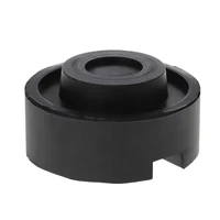black rubber slotted floor jack pad frame rail adapter for pinch weld side pad
