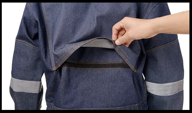 Мужские рабочие комбинезоны пыленепроницаемые толстые светоотражающие