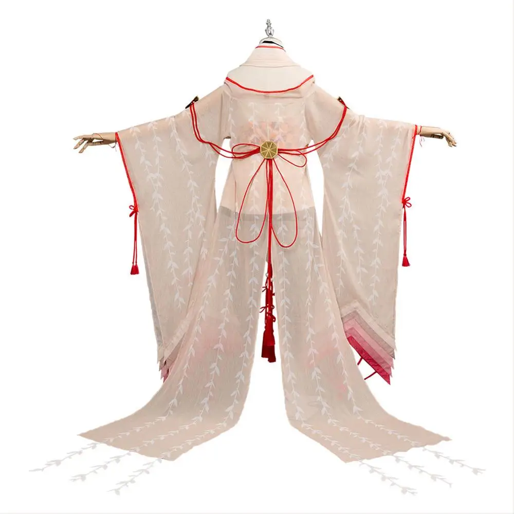 Onmyoji Косплей Инь Янь Мастер костюм SSR кимоно платье полный для взрослых женщин