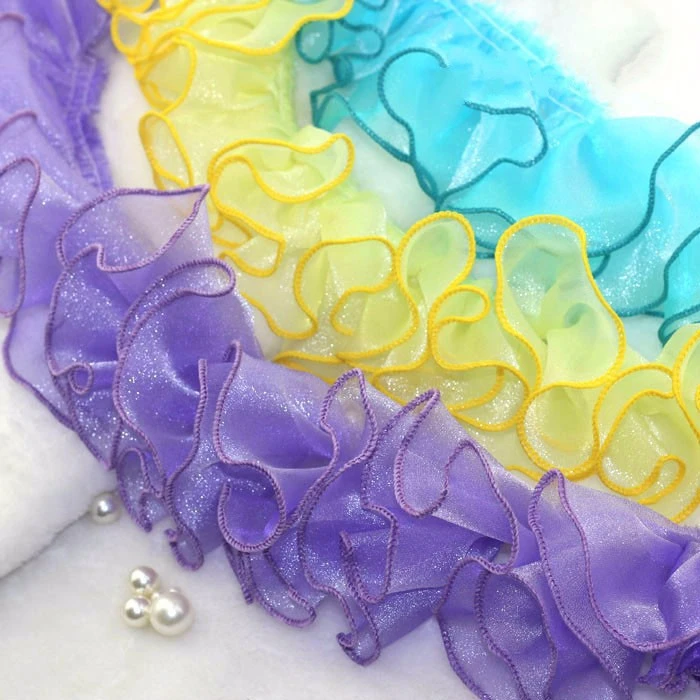 6 Styles 3Yard/Lot Purple Red Lace Trimming Applique DIY Clothing Patching Sewing Ribbons Muticolor Fabric Home Testil | Дом и сад