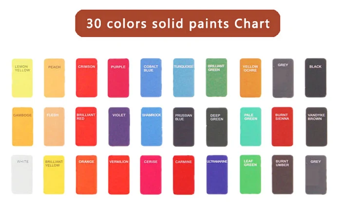30 Colors Bianyo Artist акварель 30/36 цветов набор твердых красок для портативной наружной эскизы растворимые кисти школьные офисные принадлежности для студентов - Цвет: 30 Colors