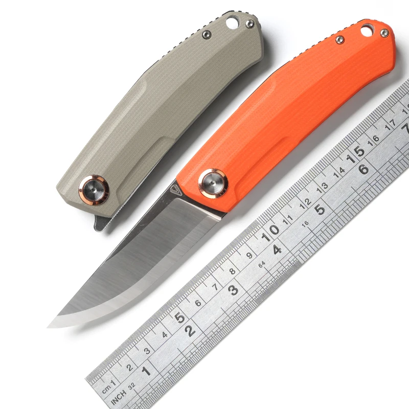 Складной нож STEDEMON G02 12C27 лезвие KVT шариковый подшипник G10 Ручка походные охотничьи