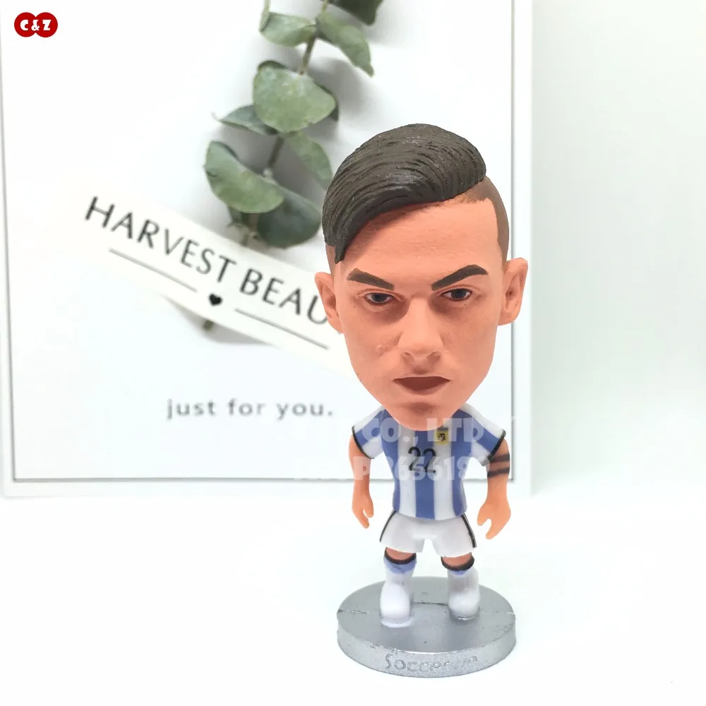 Футбольные игрушки фигурка Звезды Dybala 2016 2017 ARG подвижные суставы Смола Модель