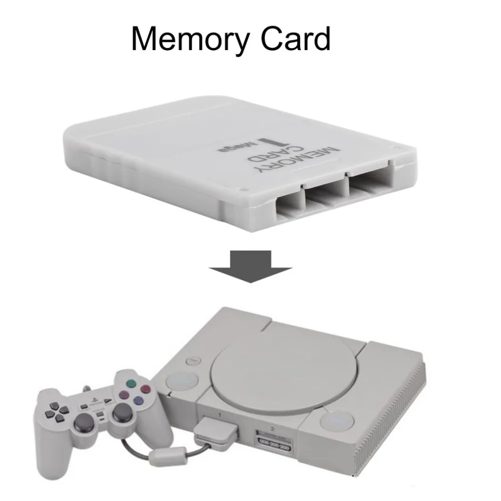 PS1 игровая Карта памяти 1 мега карта Мб для Playstation One PSX специальная хоста|Запасные