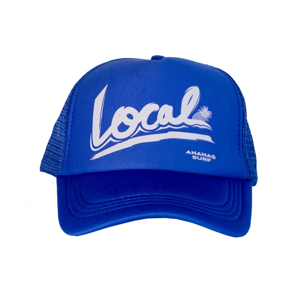 Blue Big Logo Ananas, пляжная кепка для серфинга, snapback, с сетчатыми поролоновыми полями, кайт для серфинга, для водных видов спорта, солнцезащитные шляпы для мужчин и женщин, Кепка для водителя грузовика, Кепка для мальчиков и девочек - Цвет: Blue Big Logo
