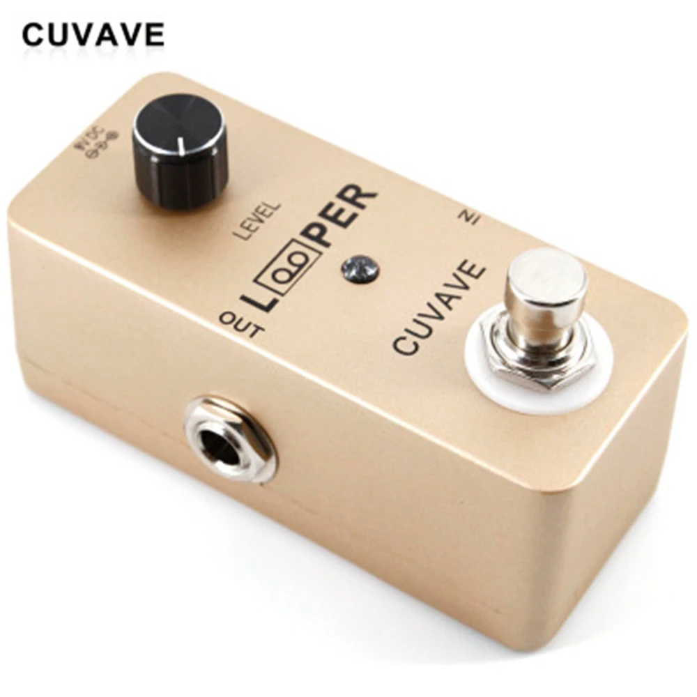 CUVAVE Looper Guitar Effect Pedal 24 bit Lossless Uncompressed Tone 5 Minutes Recording Effects Stompbox for Electric | Спорт и