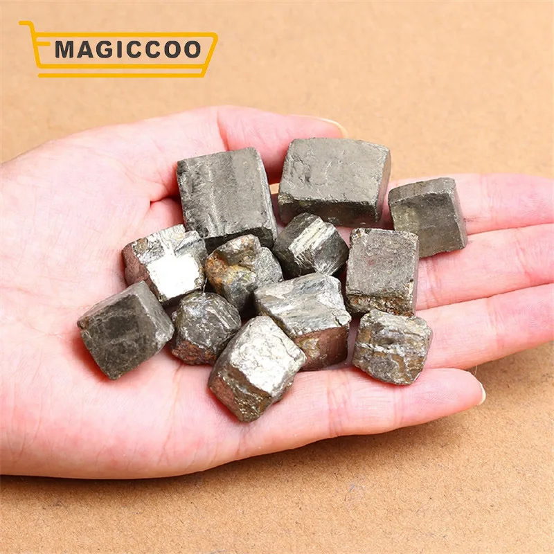 MAGICCOO 100 г/упак. железные Пирит грубые массивные самородки минеральные