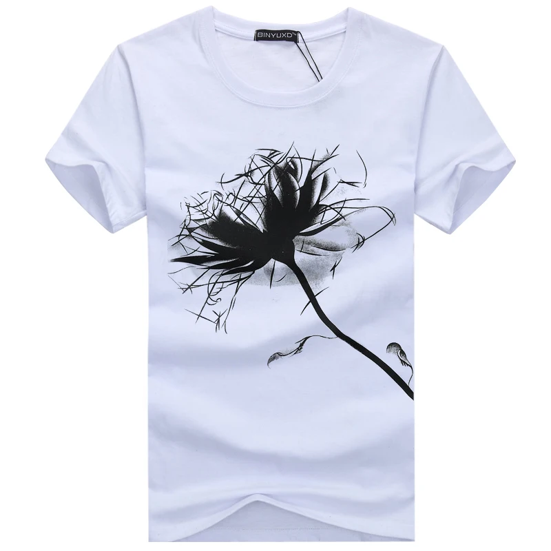 Летняя новая стильная короткая футболка Мужская брендовая одежда Женская