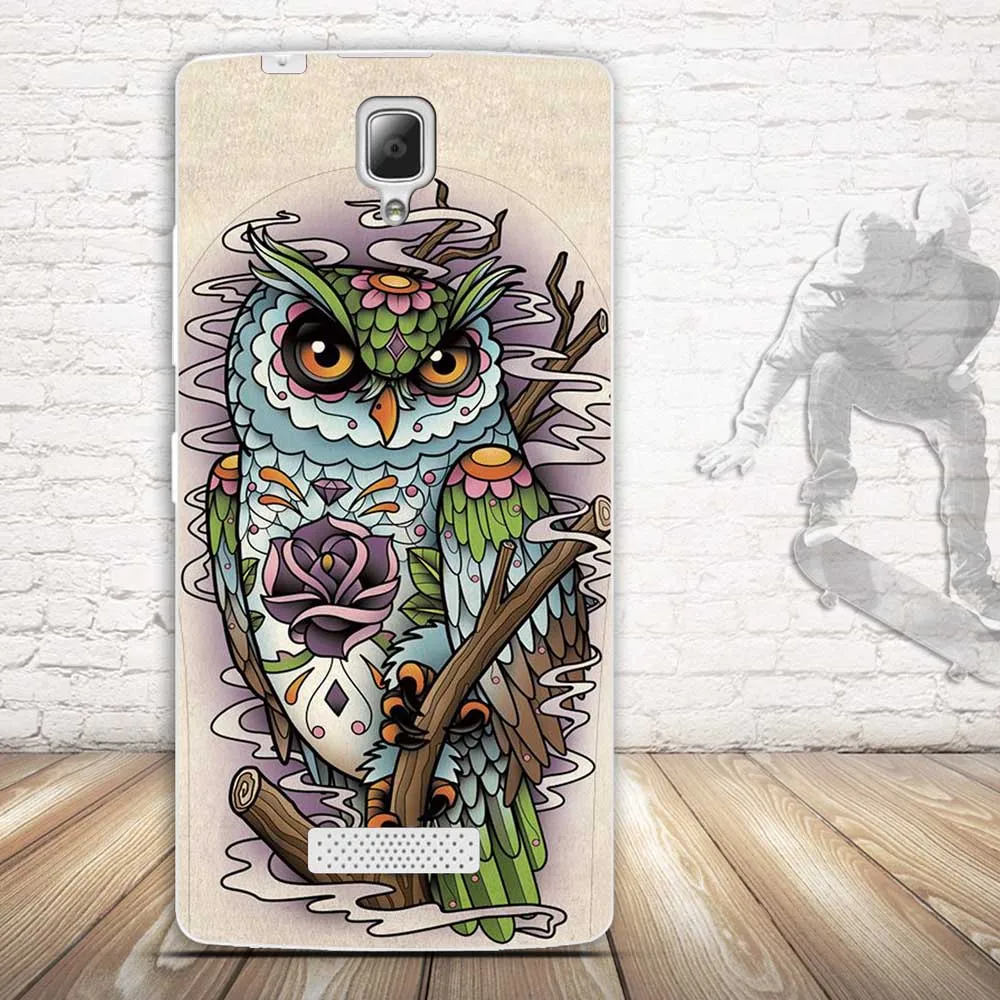 Чехол для Lenovo A2010 мягкий силиконовый чехол из ТПУ Для A 2010 с 3D рисунком чехлы