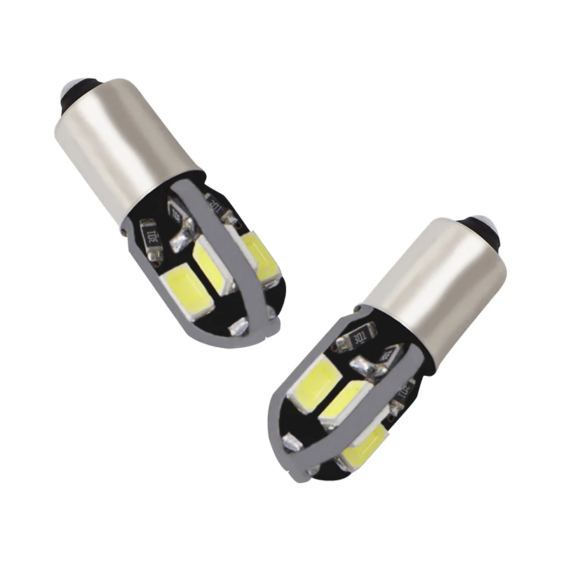 1 шт. T4W BA9S Автомобильный светодиодный лампы 8 5730 SMD Светодиодная чтения Боковой