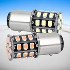 2 шт., 1157 BAY15D P215 Вт 33 SMD 2835 Светодиодный Красные Белые автомобильные задние лампы 215 Вт стосветильник s Автомобильные противотуманные фары Дневные ходовые огсветильник 12 В 2X