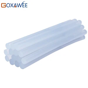 Палочки для термоклея GOXAWEE, прозрачные, нетоксичные, диаметр 7 мм, 11 мм, 30 шт.