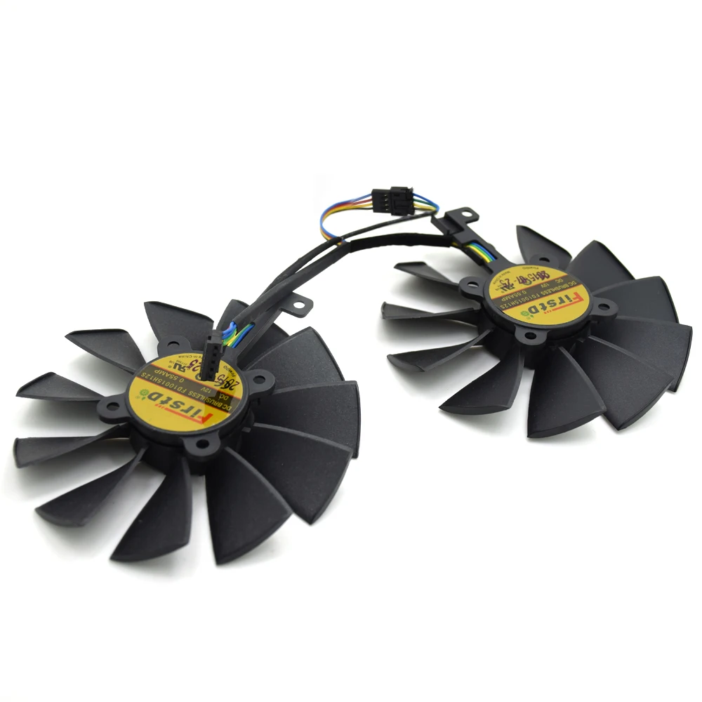 Новый охлаждающий вентилятор 95 мм FD10015H12S 0.55A 4PIN 5Pin для GTX 970 980 TI R9 380