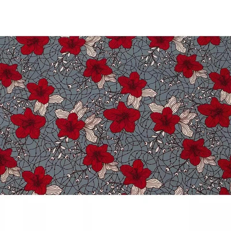 

Best quality Africa Ankara Prints Wax Fabric Guaranteed Real Cloth Wax Fabric Cotton Sewing Material for party dress 6yards