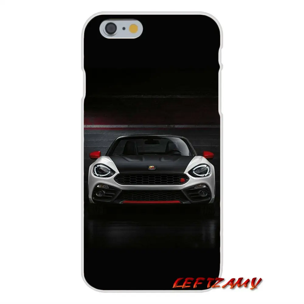 Для iPhone X 4 4S 5 5S 5C SE 6 S 7 8 плюс аксессуары телефон чехлы супер автомобилей abarth