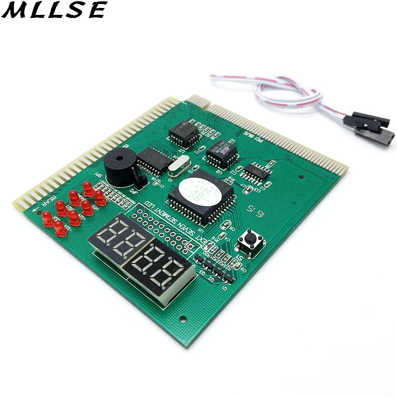 Mllse компьютерного анализа PCI открытка ЖК дисплей Дисплей материнская плата LED 4