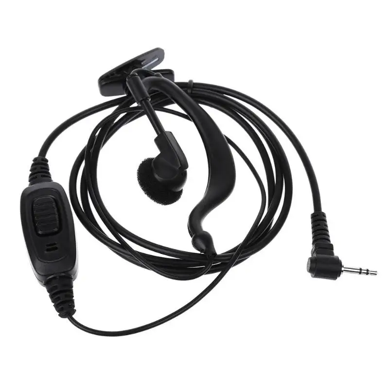 Walkie Talkie гарнитура Заушник наушник 1pin 2 5 мм разъем PTT микрофон для Motorola T6200 TKLR T3 T6