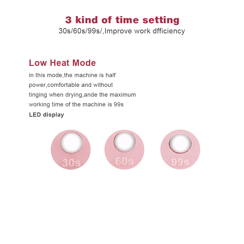 36 Вт звезда 7 лампа для ногтей УФ светодиодный Сушилка портативный цифровой