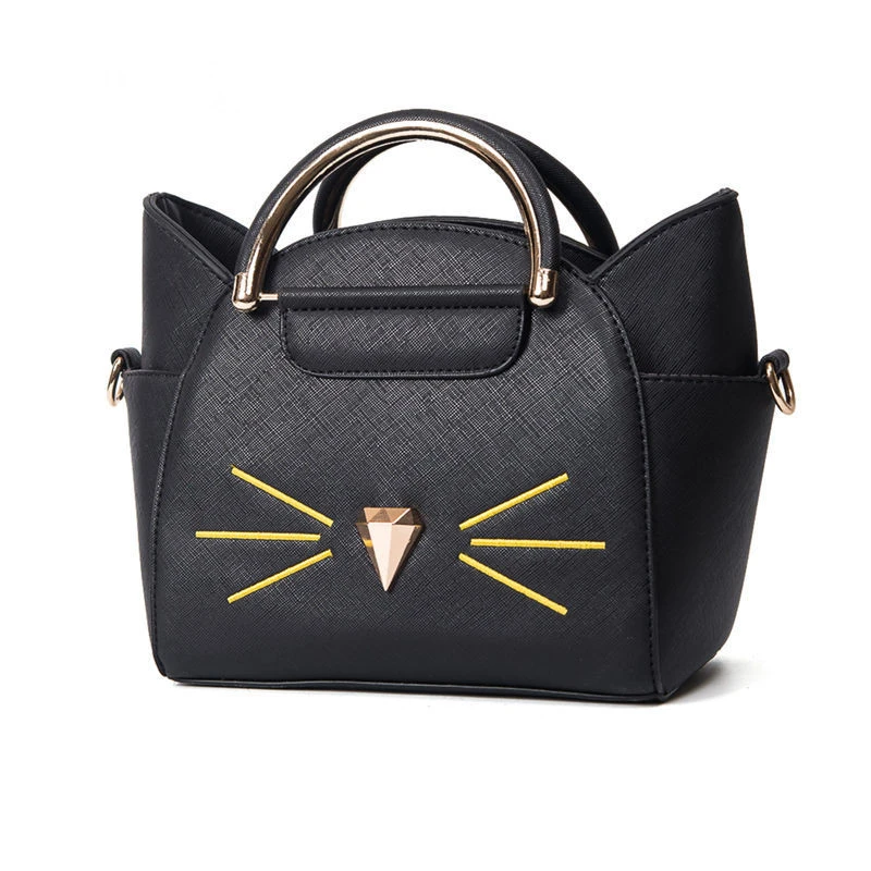 Fzmbai прекрасный небольшой PU Крылья сумки Для женщин кошка сумка|cat messenger bag|messenger