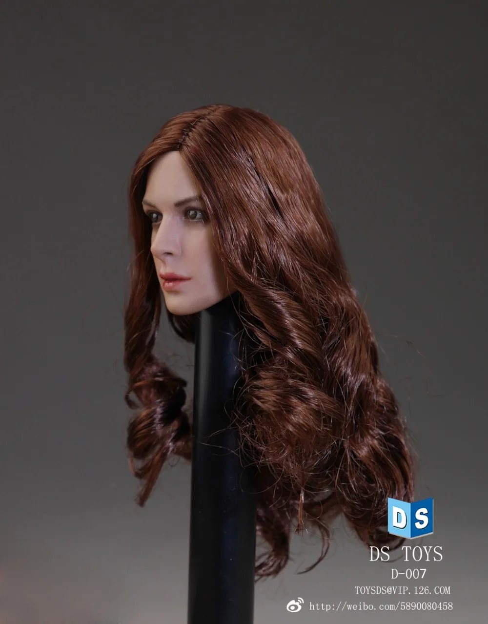 Фигурка в масштабе 1/6 аксессуар красивая женская голова скульптура для