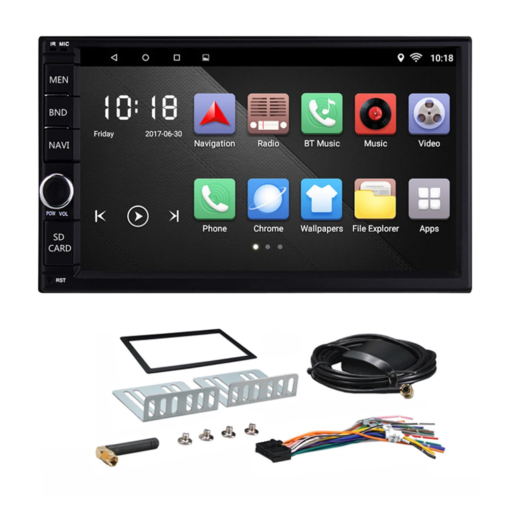 Супер!!! Panlelo Универсальный радио 2din android автомобильный gps навигации 7''Quad Core