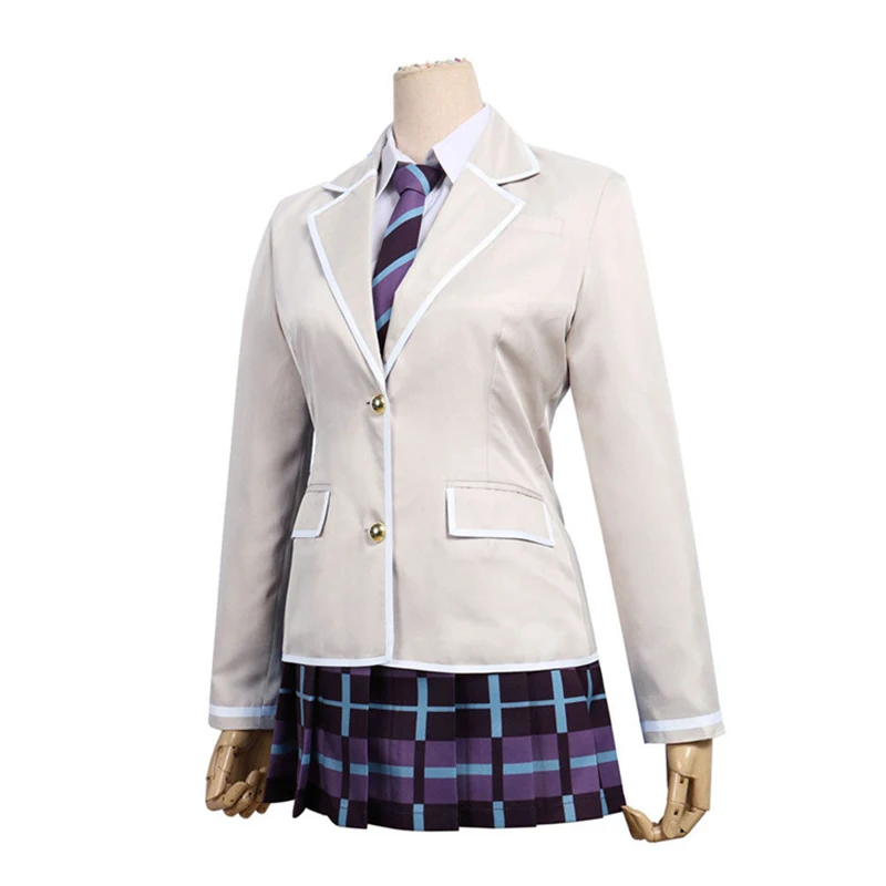 ROLECOS аниме BanG Dream! Afterglow Косплей костюмы Minato Yukina костюм Sclool Униформа полный набор