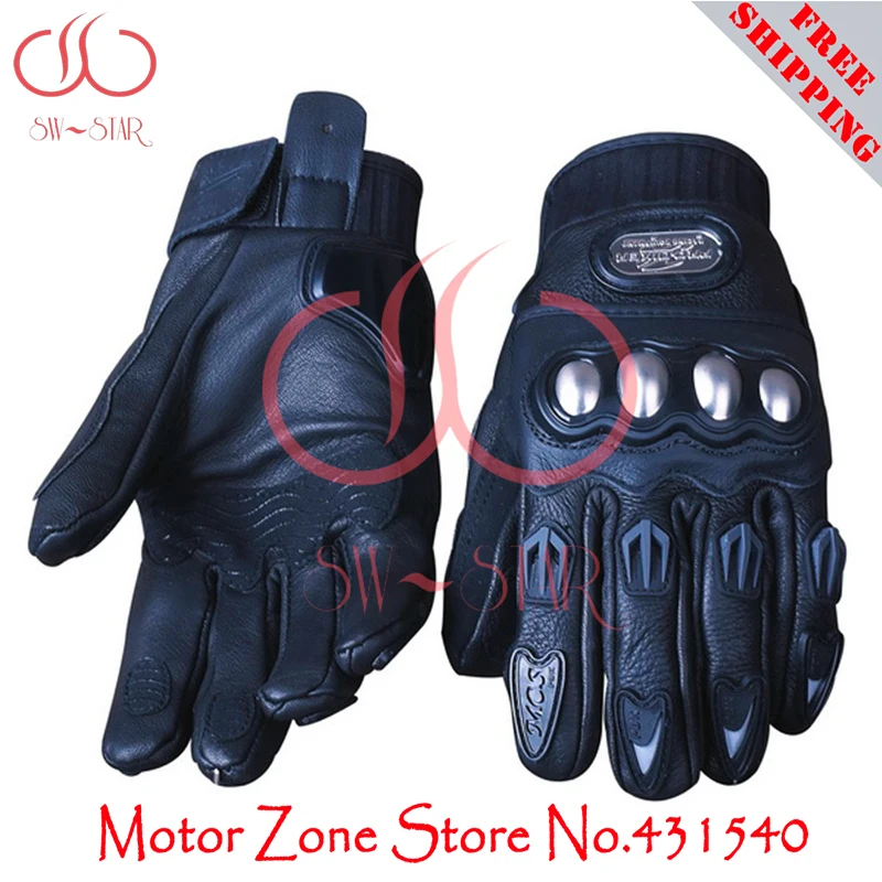 Профессиональные байкерские мотоциклетные перчатки кожаные гоночные из козьей