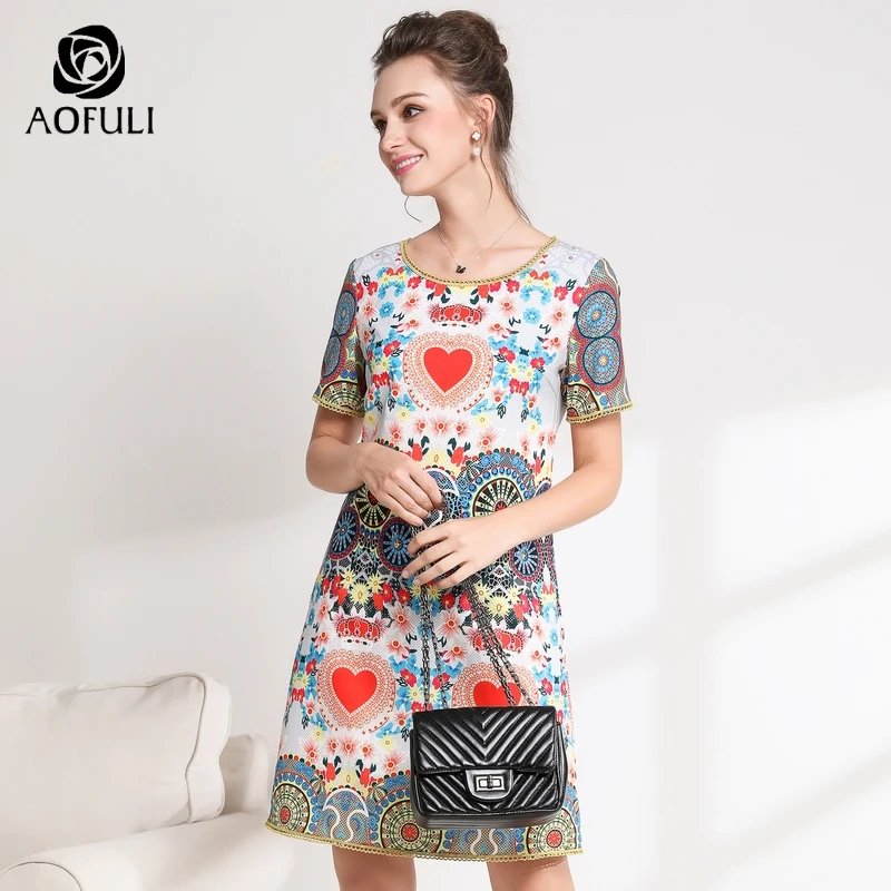 L/XL/2XL/3XL Сицилия Летнее нарядное платье с цветочным принтом для девочек женские