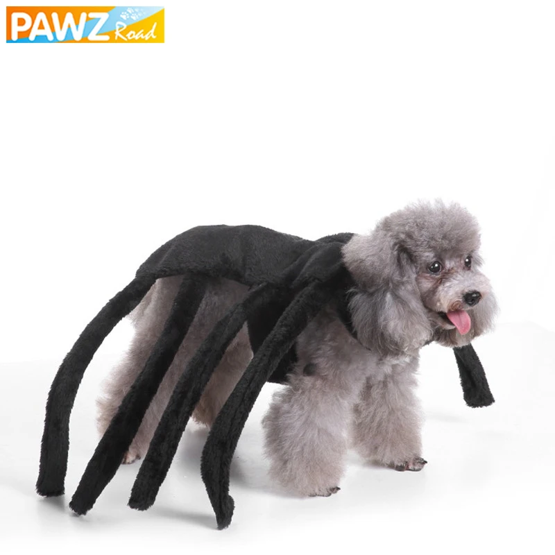 

Funny Pet Clothes Costume Halloween Cool Big Spider Shape Suit Cosplay Party Clothes For Dogs Cat Chihuahua ropa perro
