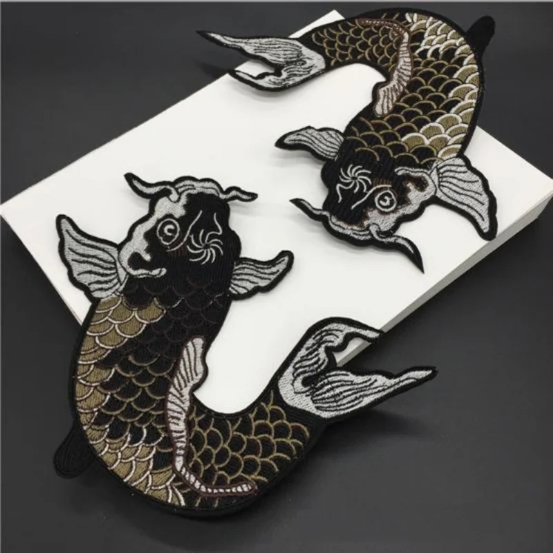 

Wholesale 20pcs 16.5*20CM Embroidered Sewing On Patch Iron-On Patch Stickers For Clothes Sewing Fabric Applique Supplies YH33