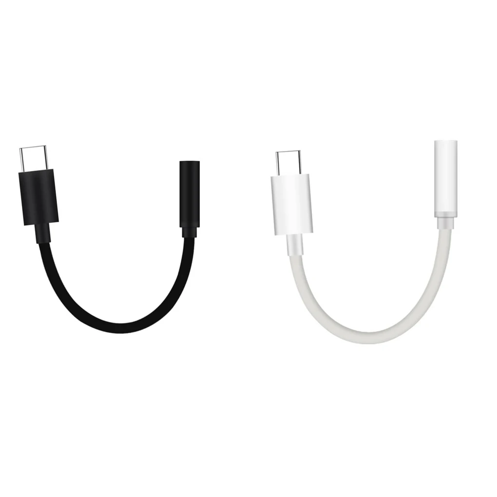 

Type-C to 3.5mm Audio Jack Headphones Cable Sync Charging Cable Type-C to Jack Aux Earphone Adapter
