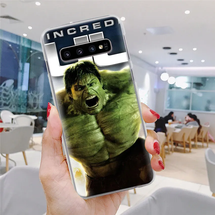 Комикс, супергерой "Халк", "крашеный чехол для телефона для samsung Galaxy S10e S10 плюс S7 S8 S9 Plus Note 8 9 M10 M20 M30 жесткий чехол Coque