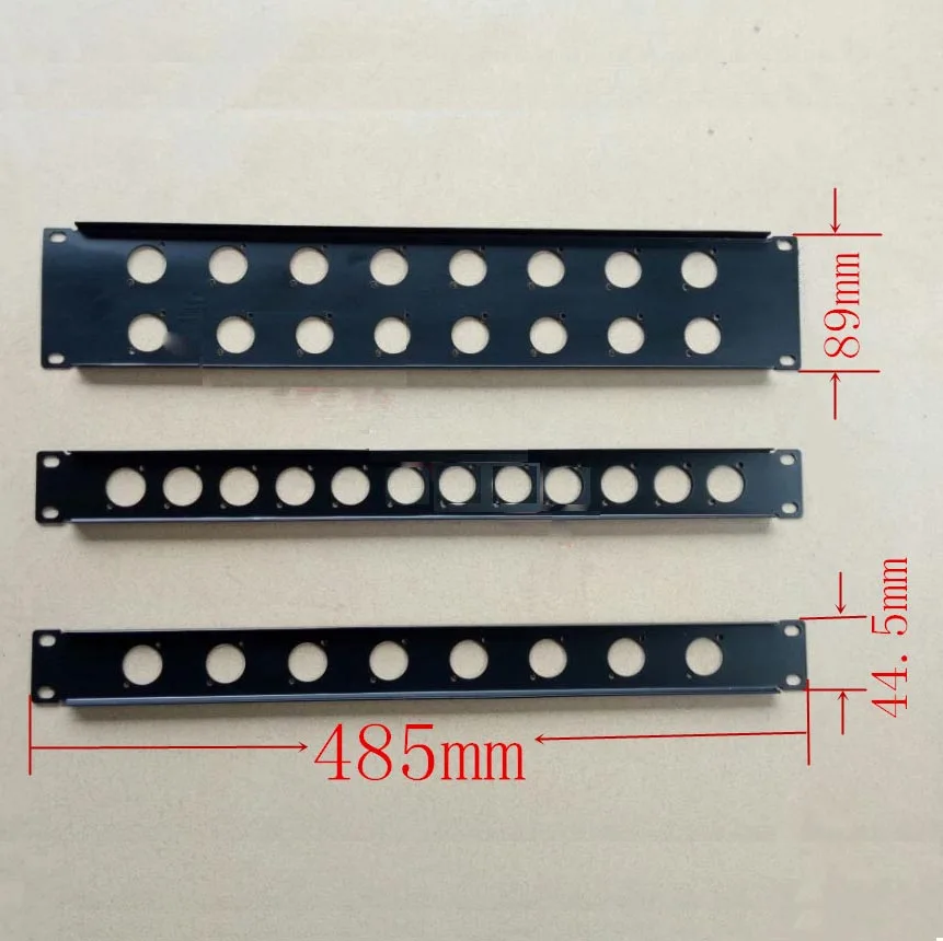 Высокое качество 4 шт./лот 2U XLR Сделано в Китае 16 способ патч панель 19 &quotстойку