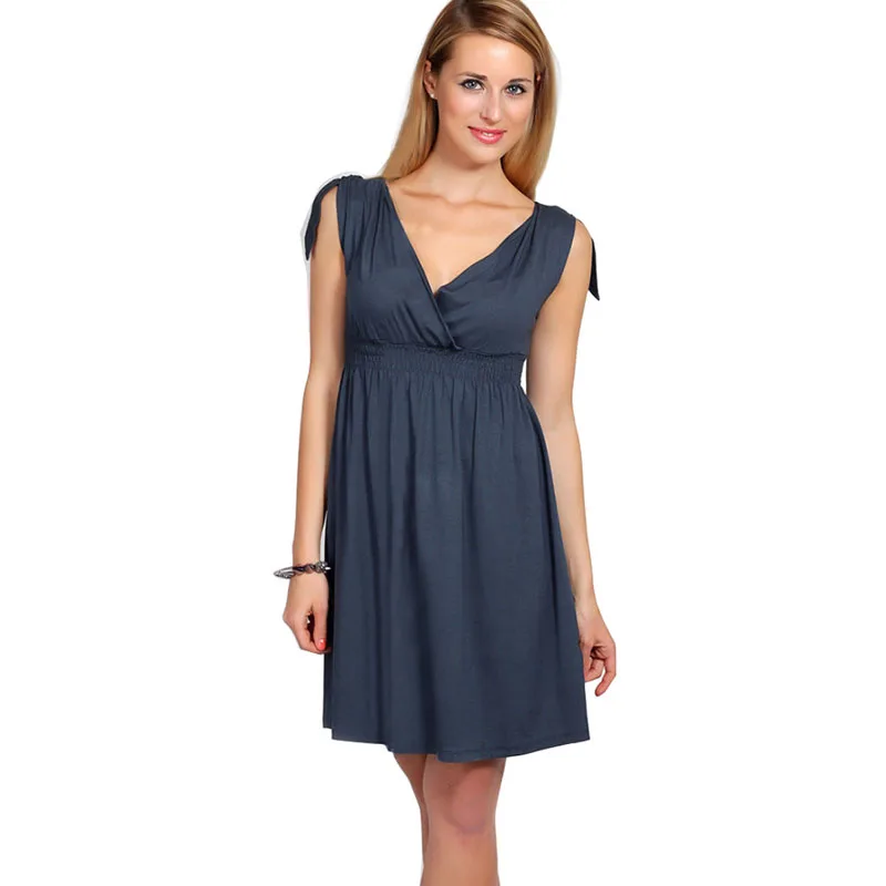 

Nursing Maternity Dresses V-neck Breastfeeding Clothes For Pregnant Women Dress Pregnancy Clothing Feeding Maternity Vestidos