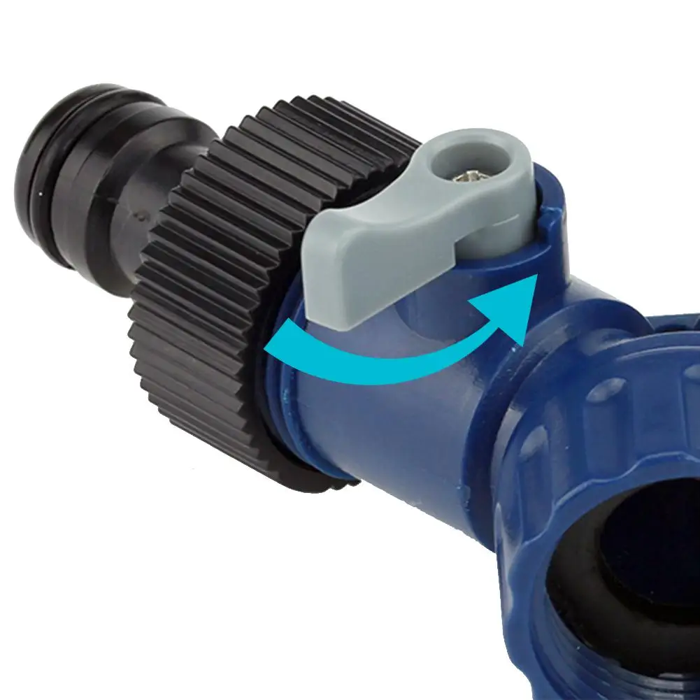 

Water Tap Splitter 2 Way For 12 Caliber Quick Connector Adaptor Y Shape Garden Tap Splitter for Irrigation 4 positive
