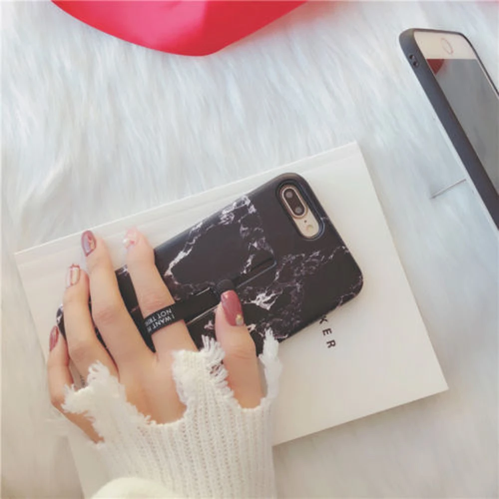 Sinbeda Модный чехол для Samsung S9 Plus из ТПУ + поликарбоната с кольцом-подставкой и