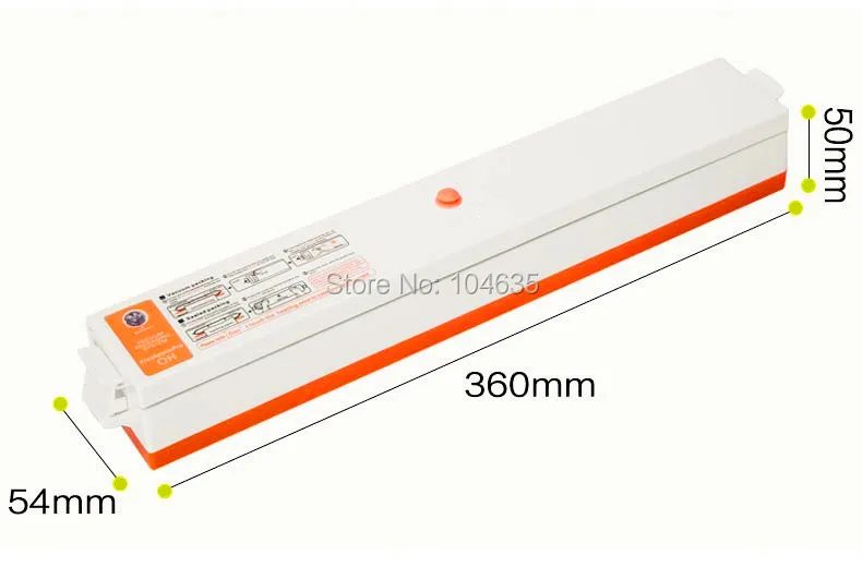 Вакуумный упаковщик бытовой 220 В 15 пакетов в комплекте|food vacuum sealer|food vacuumvacuum sealer